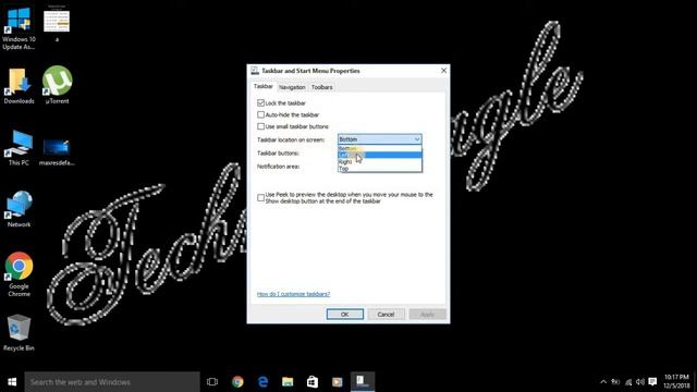 HOW TO CHANGE TASKBAR LOCATION IN WINDOW 10 WITHOUT ANY SOFTWARE BY TECHNO EAGLE. смотреть онлайн