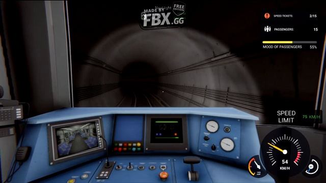 Subway Simulator 3D Insular line смотреть онлайн