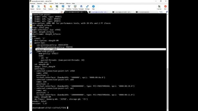 OSM MR8 Hackfest - Hack 2 - Part 3: Enabling high performance on VNFs - SDN-Assist смотреть онлайн