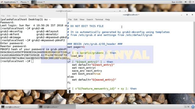How to protect grub CentOS 7 ? смотреть онлайн