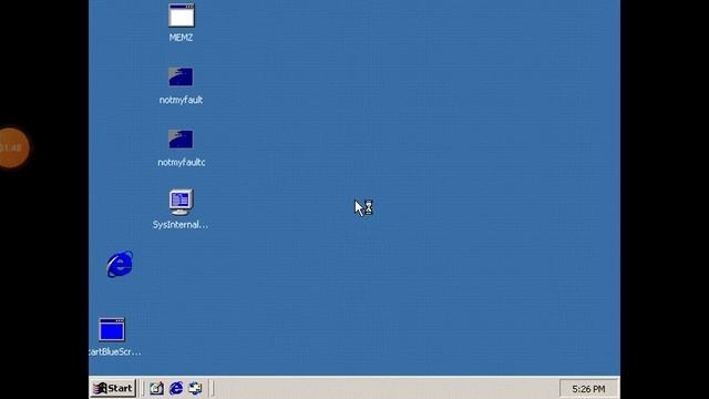 Windows 2000 BSOD смотреть онлайн