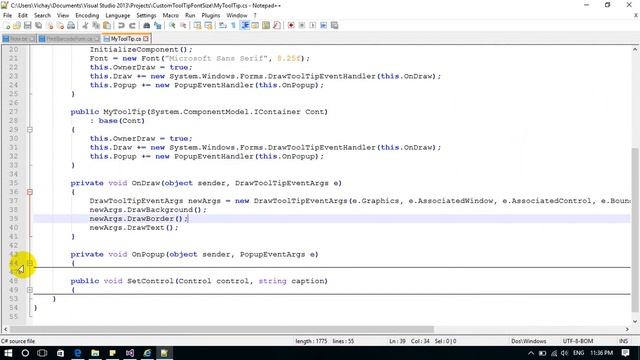 How to change tooltip font size control in window form смотреть онлайн