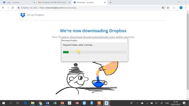Cara Mudah Menginstall dan Menggunakan DropBox смотреть онлайн