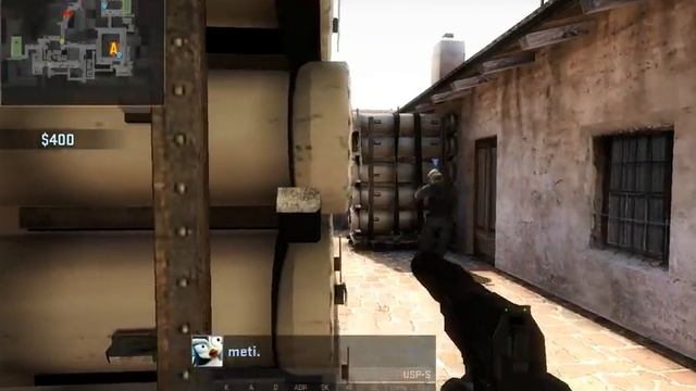 CS:GO - USP-S Ace on inferno смотреть онлайн