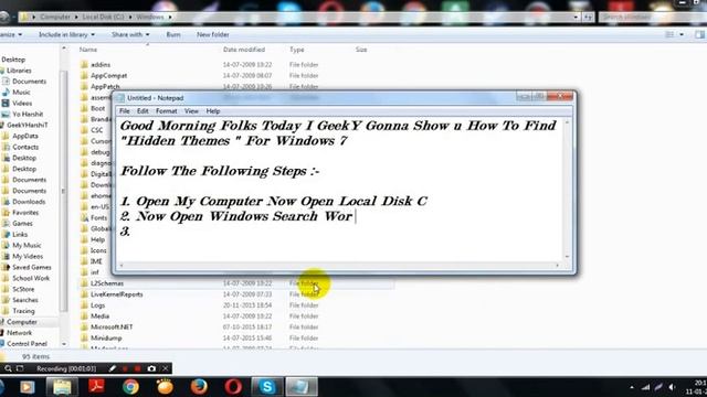 How To Find Hidden Themes Windows 7 2016 смотреть онлайн