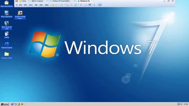 Windows ME (Portuguese) in VMWare Workstation! смотреть онлайн