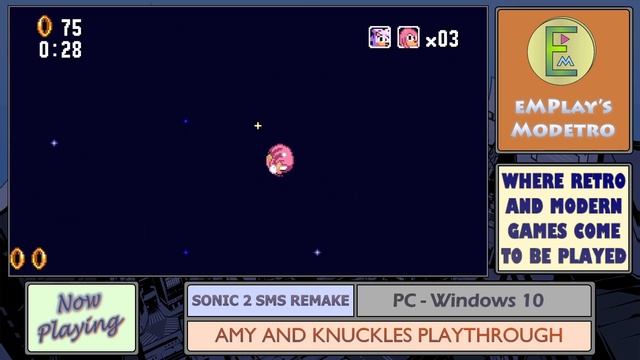 Sonic 2 SMS Remake - Amy & Knuckles - #17 - Scrambled Egg Zone - Act 2 смотреть онлайн