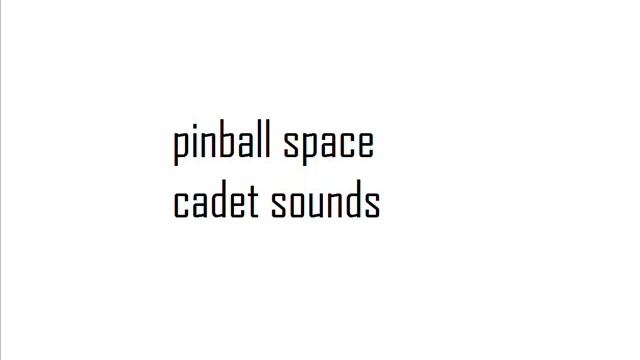 Pinball Space Cadet Noises смотреть онлайн