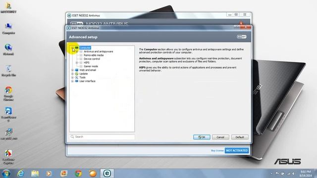 How to Activate EsetNod32 Antivirus 7 Part 1 смотреть онлайн