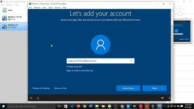 Windows 10 Installation in Virtual Box смотреть онлайн