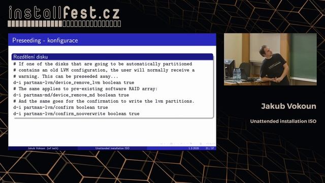 Unattended installation ISO (Jakub Vokoun) смотреть онлайн