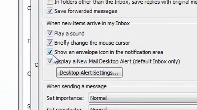 How to disable desktop alerts for new email Outlook смотреть онлайн