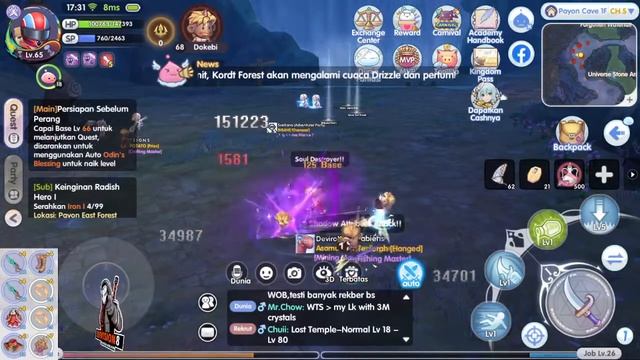 [LIVE] ASAMUDA GENG DIVISION 8 KVM : RAGNAROK X INDONESIA смотреть онлайн