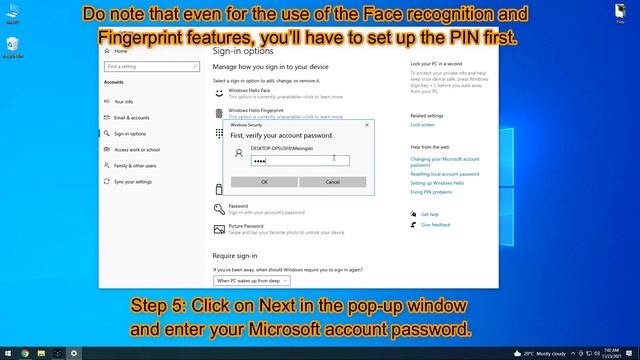 How To Set Up Windows ”Hello” On Your Computer/Laptop смотреть онлайн