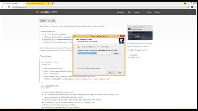 How to download and install Sublime text 3 for Windows and Linux смотреть онлайн