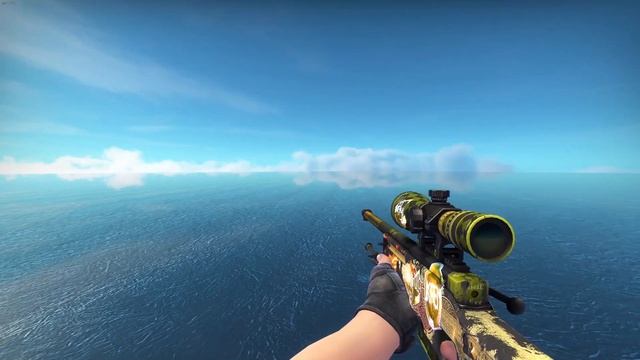 CS:GO - AWP Dragon lore Battle-scarred смотреть онлайн