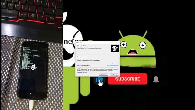 iPhone 7G ios 14.7.1 Remove icloud ازالة الايكلود смотреть онлайн