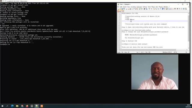Allow SSH root login on Ubuntu 20.04 смотреть онлайн