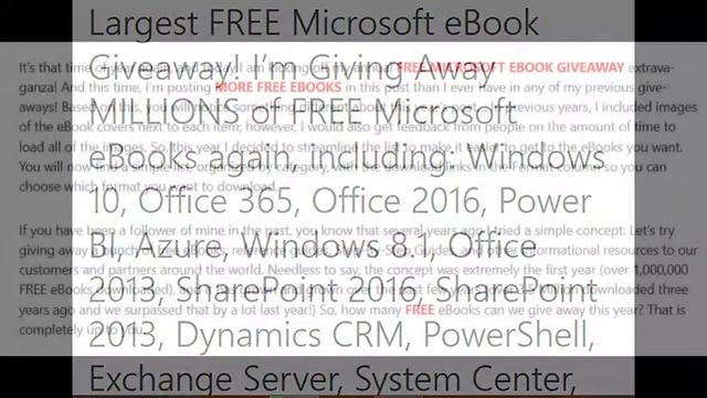 Free Microsoft Books Download смотреть онлайн