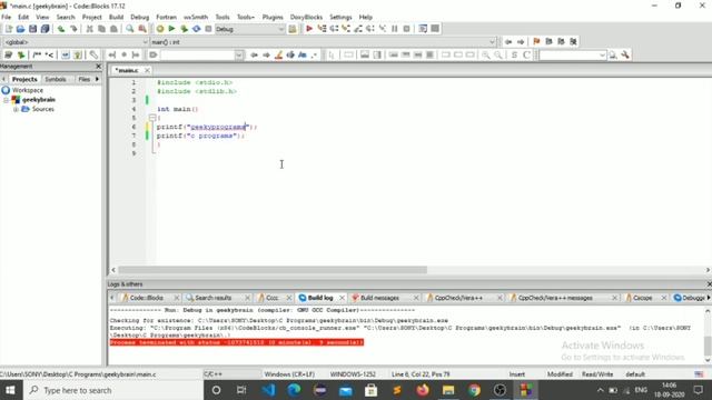 C Programming How to print text on the screen ( PRINTF function) and How to use comments!! смотреть онлайн