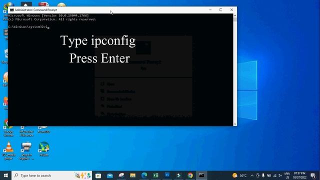 How to find Computer IP Address using Command Prompt CMD смотреть онлайн