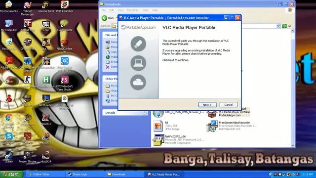 How to install a third party software(VLC PORTABLE) смотреть онлайн
