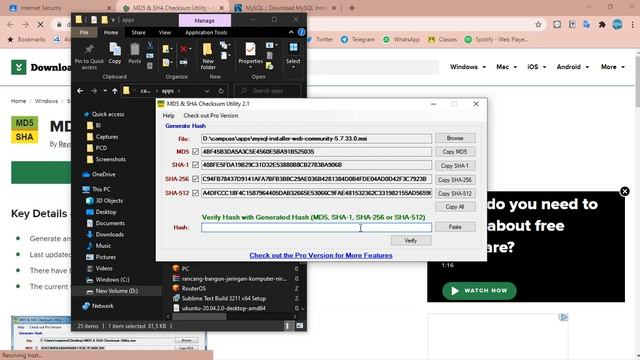 Check Integrity With MD5 Checksum - 18051204037 смотреть онлайн