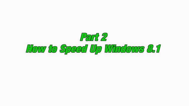 How to Speed up your Computer Windows 7 & How to Speed up your Computer Windows 8.1 - for Free смотреть онлайн