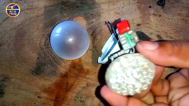 How to convert normal Led Bulb into Green Led bulb | green Led Light @SamarExperiment смотреть онлайн