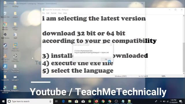 Download and Install Notepad++ on Windows 10 | Complete Installation of Notepad++ on Windows 10 смотреть онлайн