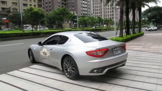 2012/05/27...Maserati Grand Tour Taiwan 2012 新竹喜來登...銀色瑪莎拉蒂離場 смотреть онлайн