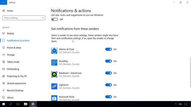 Turn on or off Notifications in Windows 10 Action Center смотреть онлайн