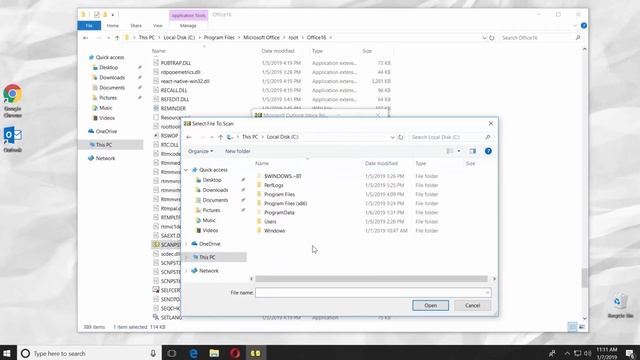 How to Use Repair in Outlook 2019 смотреть онлайн