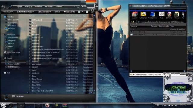 Tema Green Edition Para Windows 7 2013 смотреть онлайн