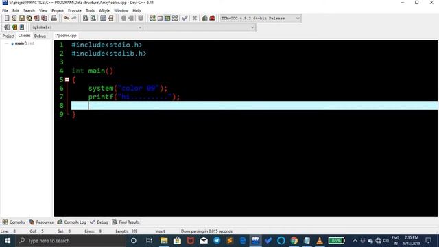 How to change the console and text colour in c and c++ смотреть онлайн