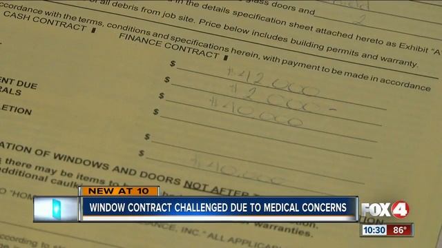Woman challenges $42,000 window contract signed by her father, says he has brain cancer смотреть онлайн