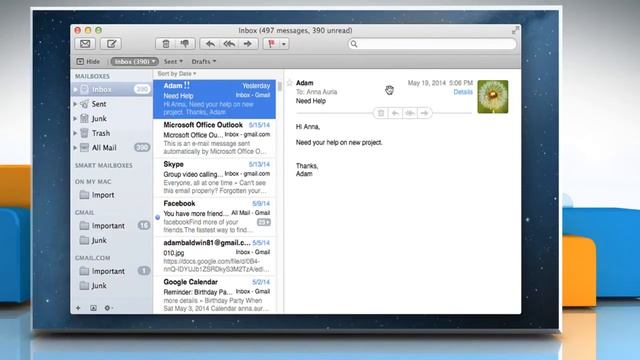 How to Delete email messages in the Mail app on Mac® OS X™ смотреть онлайн