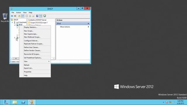 How to Install and Configure DHCP Server on Windows Server 2012 смотреть онлайн