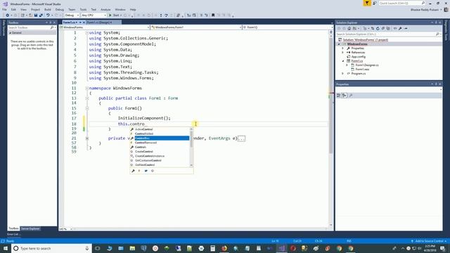 CSharp - WindowsForms - Remove or hide close, maximize, minimize buttons in a form смотреть онлайн