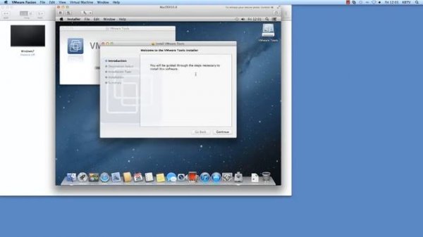 Installing VMware Tools in a Mac OS Guest KB 1032440