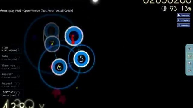 [Osu!] - MitiS Open Window (feat. Anna Yvette) [Collab] смотреть онлайн