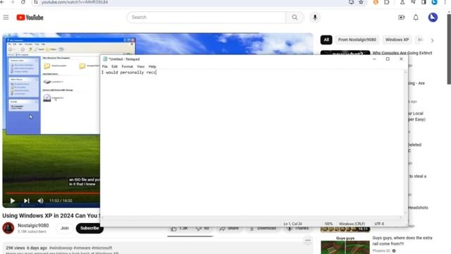 Kilgorezer Reacts - Using Windows XP in 2024 Can You Still Use It? смотреть онлайн