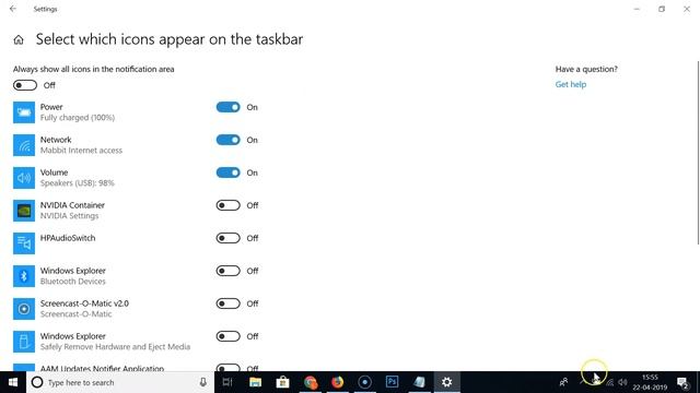 How To Fix Battery Icon Not Showing In Taskbar On Windows 10