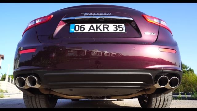 Maserati Ghibli 3.0 Diesel Exhaust (Startup/Rev) [4K] смотреть онлайн