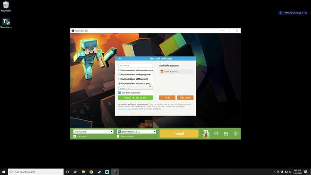 How to install TLauncher (Windows) смотреть онлайн