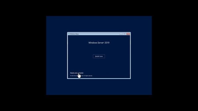Install Server 2019 смотреть онлайн