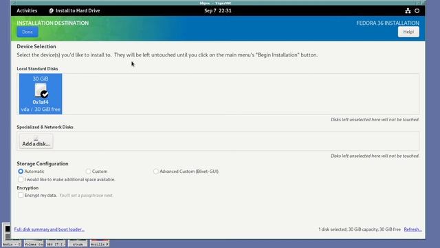 FreeBSD 13.1 - Bhyve Virtualization - Fedora 36 Workstation смотреть онлайн
