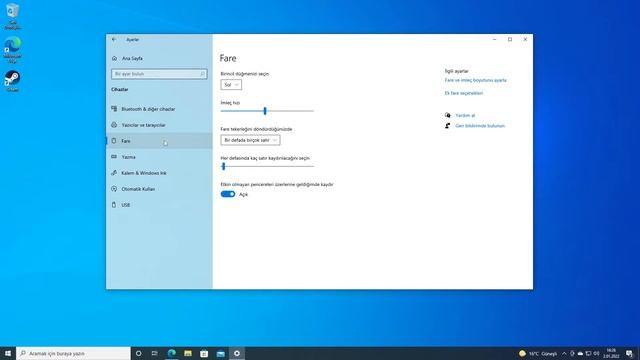 Windows 10'da Etkin Olmayan Pencereyi Kaydırma Ayarı Nasıl Kapatılır? смотреть онлайн