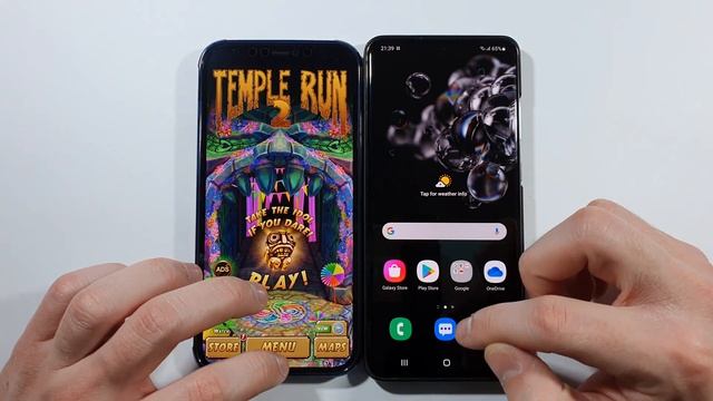 Iphone 12 Pro Max vs Samsung S20 Ultra 5G Speed Test смотреть онлайн