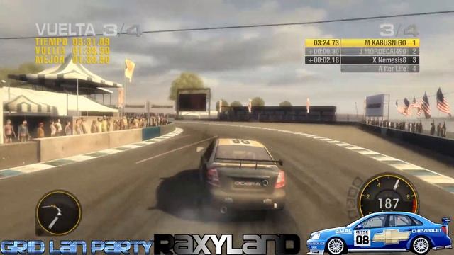 GRID | Chevrolet LACETTI vs VOLVO C30 🏁 Race Driver GRID Lan Party 2020 смотреть онлайн